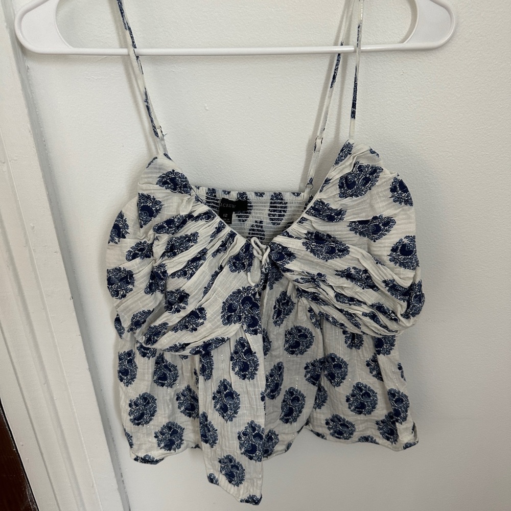 super cute j crew tank top